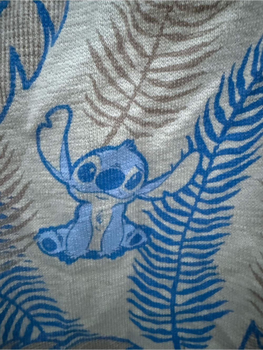 Disney Stitch Boys Hawaiian Button Up Resort Shirt Size 4T Tropical Toddler EUC - Picture 3 of 6
